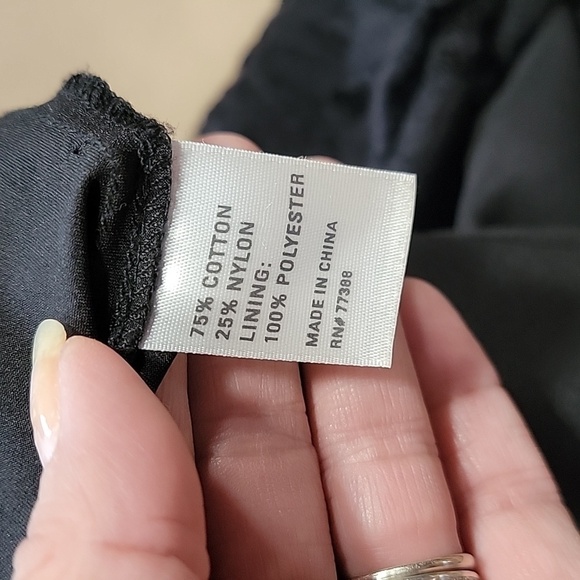 Broadway & Broome Size 0 Black Lace "Little Black Dress" Lined with Slip Dress. - Picture 14 of 15